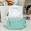Schoolbag new polka dot personalized backpack cute simple high value girl feeling schoolbag fresh junior high school student backpack