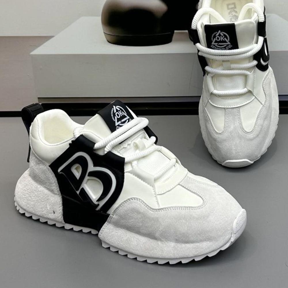 Sneakers Herren High-Top Bequeme Winter Schnürschuhe Casual Walking Schuhe Outdoor Sports Fashion Luxus Design Walking Schuhe Herren