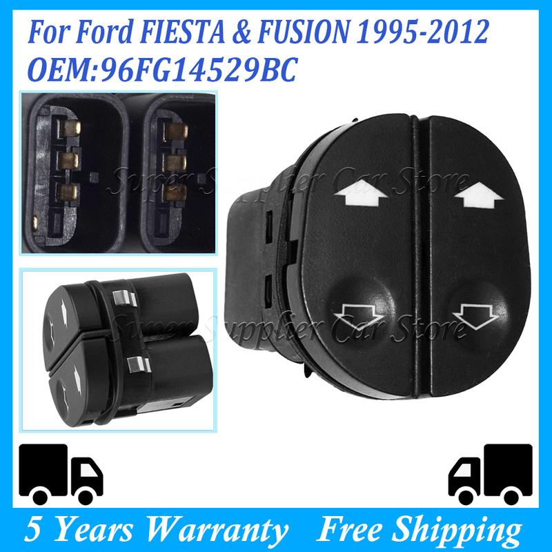 For Ford Fiesta MK6 Fusion KA CONNECT FIESTA MK5 FUSION Electric Window Switch Control Button 96FG14529BC Car Accessories Parts