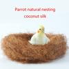 500g/200g Naturalne Akcesoria dla Ptaków Sterylizowany Naturalny Włókno Kokosowe do Gniazda Ptaka Doskonała Zabawka Materiały do Budowy Gniazda Ptaka