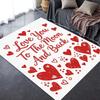 2025 New Love Carpet Rug for Living Room Bedroom Home Sofa Decoration,Kids Play Non-slip Floor Mat