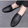Men's Leather Slip-On Loafers: Backless Mules & Closed-Toe Lazy Driving Sandals