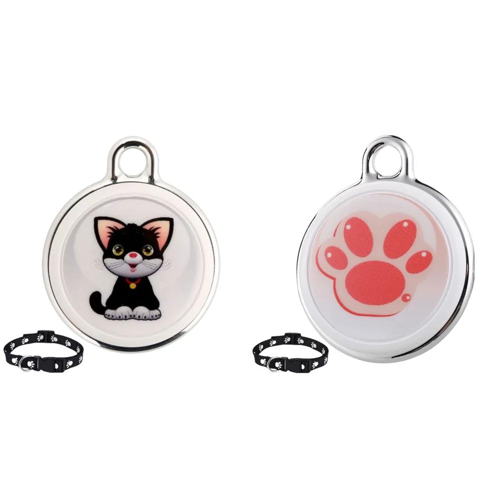 Evcil Hayvan Kaybolmaya Karşı GPS İzleyici Bluetooth Uyumlu Akıllı Giyilebilir Su Geçirmez Konum Belirleyici Gerçek Zamanlı İzleme Köpek Kedi Tasması Bulma Cihazı