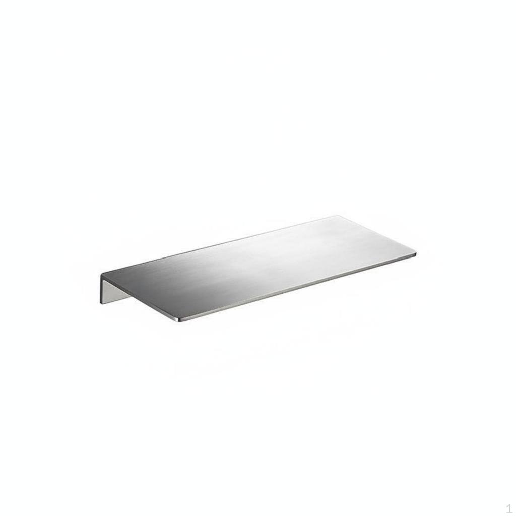 Stainless Steel Washroom Shelf Rustproof Wall Mounted Waterproof Metal Shower Storage
