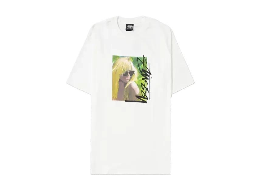 Stussy Laura Tee White L