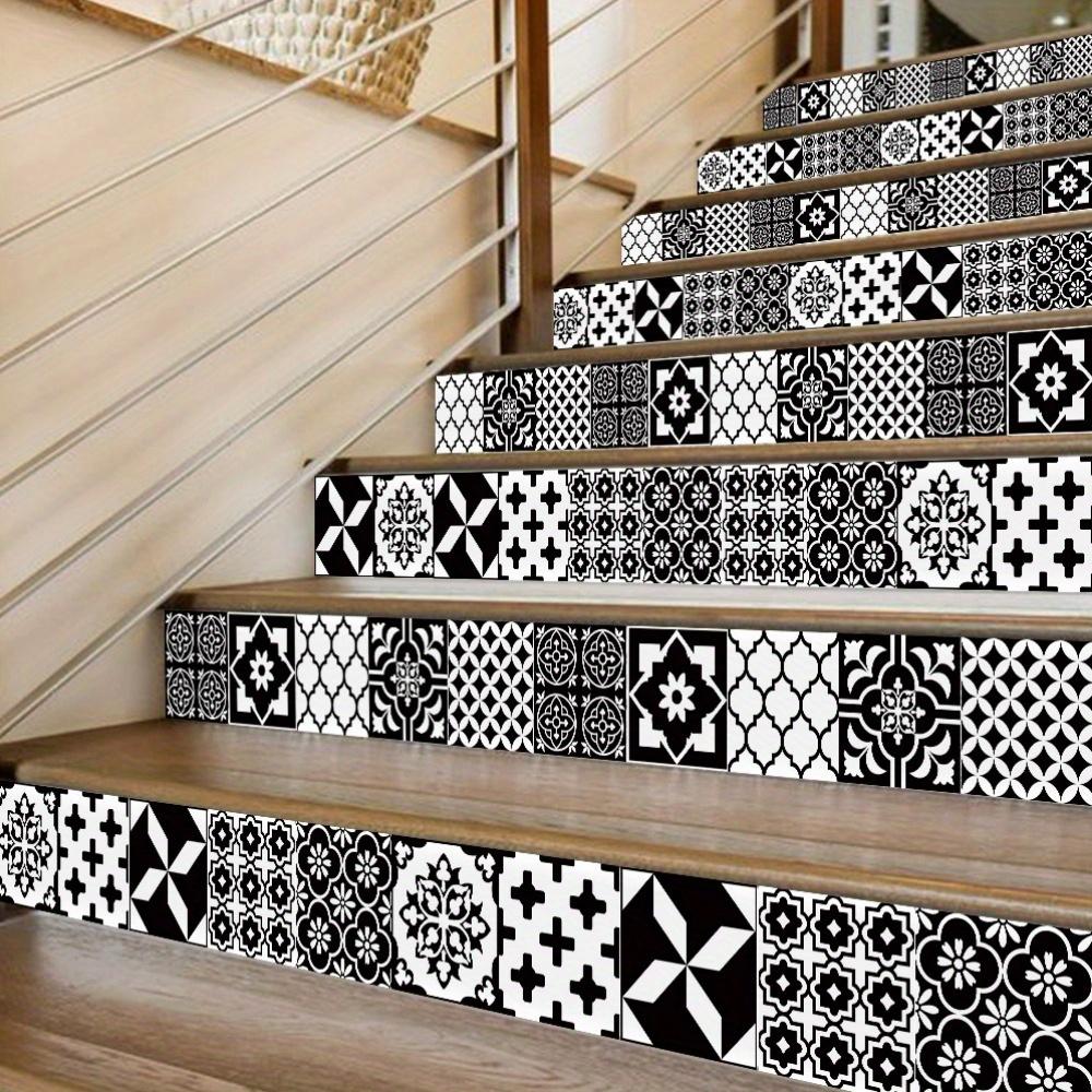 24 szt. Wodoodporne naklejki na płytki Samoprzylepne wzory na płytki ścienne Naklejki na płytki imitujące płytki Naklejki na płytki Backsplash Kominek Pralnia Stół