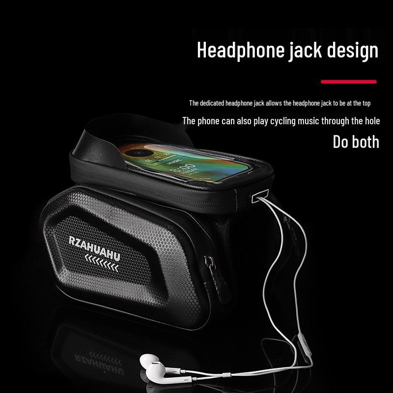 Waterproof Bicycle Top Tube Phone Bag for Mountain Bikes