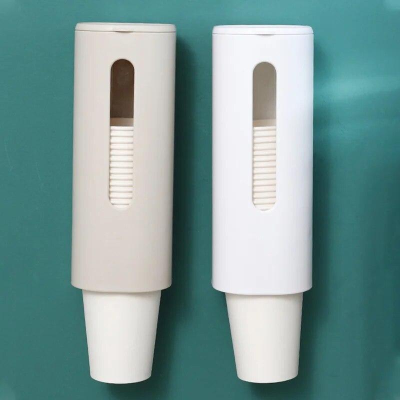 1 stück Papier Tasse Extraktor Einfach Einweg Tasse Rack für Home Office und Küche Wasser Tasse Spender