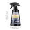 Convient à tous les véhicules, Spray Polish Revêtement de Voiture Cristal Bouclier Ultime 200ml, effet brillant longue durée, résistant aux intempéries