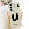 For Realme C83 Lucky Initial Letter Phone Case For Realme C83 C 83 5G Soft Silicone Cases Bumpers
