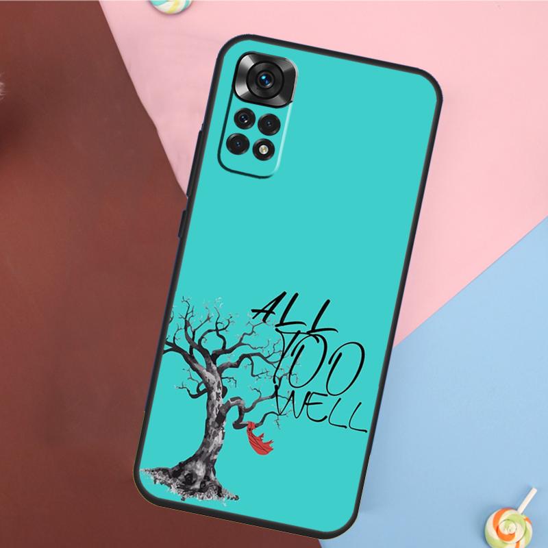 All Too Well Lyrics Cover For Xiaomi Redmi Note 13 Pro 14 12 11 9 10 9S 10S 11S 12S Redmi 10C 12C 13C 14C Case