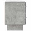 Nightstand Concrete Grey 43 x 34.5 x 47.5 cm Particleboard