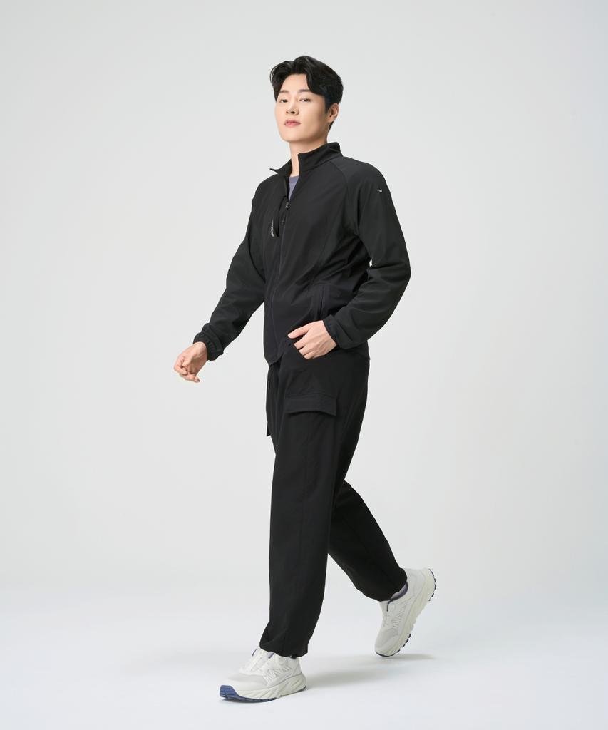 Baellob Plain Good Active Pants Black