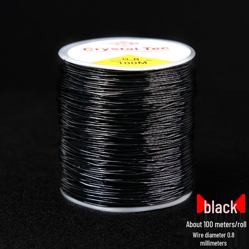 Transparent Elastic Cord for Beading and Jewelry - Wear-resistant, DIY Wenwan, Buddhist Bracelets