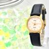 Used [New Battery] SEIKO Exceline Ladies Watch Gold Roman 4N21-0180 020232 New Belt