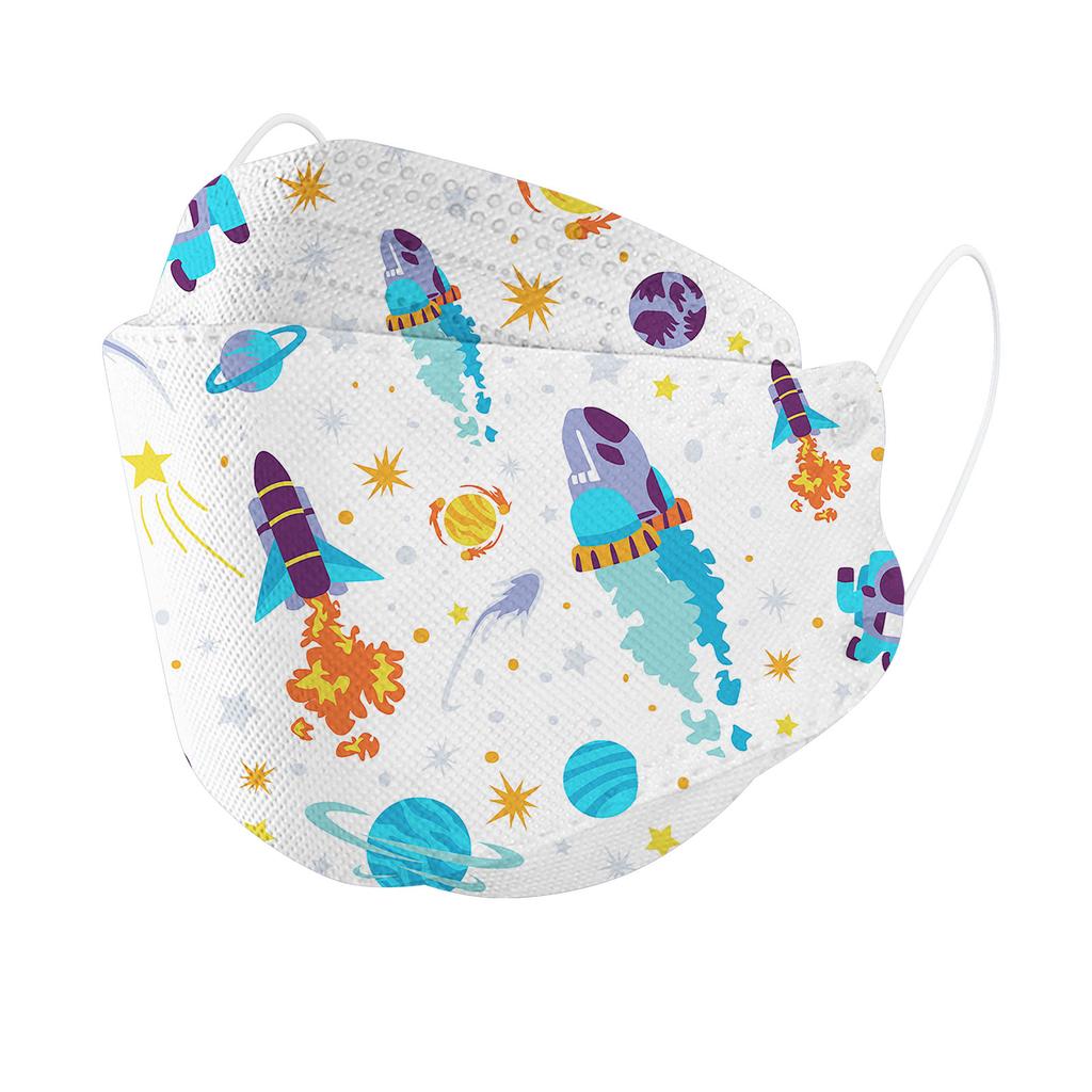 100 stk Barn Barn Baby Masker Engangsmasker Tegneserie Ørehengermasker Blandet Parti