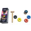 1 Set Immortal Unbreakable Wooden Man Toy Tricks Close Up Stage Props Fun Toy Gift