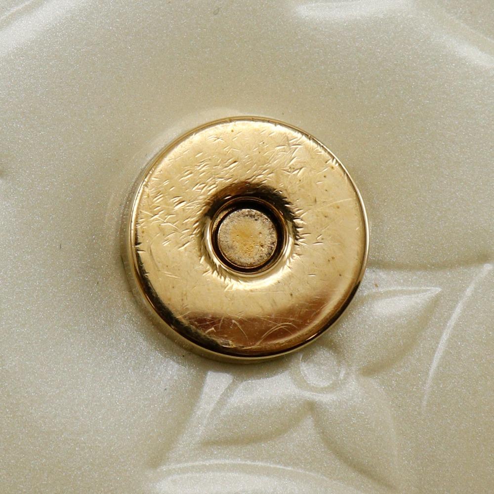 Louis Vuitton Thompson Street Shoulder Bag M91203 Perle Off White Monogram Vernis Women Used