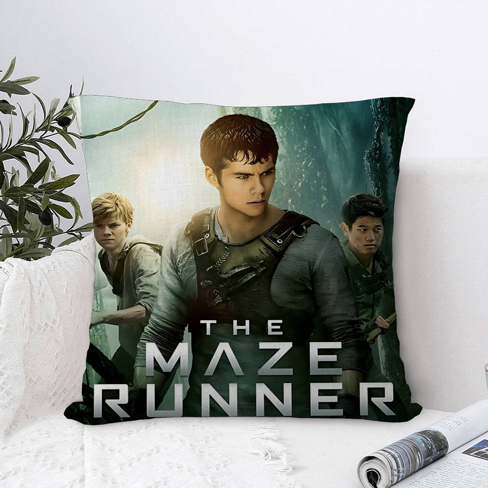 Movie The Maze Runner Series Anime Cushion Cover Decorative Pillow Sofa Home Decor Case Pillow Cases