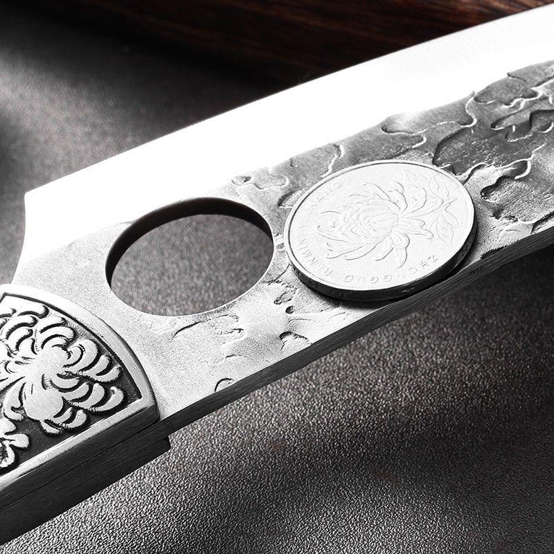 Nerezová Santoku Univerzální Škrabka Jedinečné Nože Ostrý Sashimi Nůž Kuchyňský Víceúčelový Nůž Nůž na Hovězí Rybí Maso Sekáček Vykosťovací Nůž