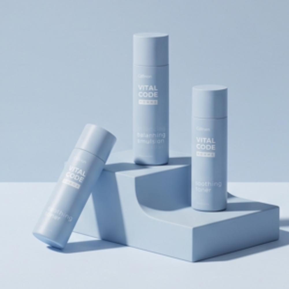 Celltrion Skincare / סט טיפוח Celinon Vital Code Homme / שגרת טיפוח לגברים מחייה ומאזנת שמן-לחות (טונר + תחליב) /מקוריאה