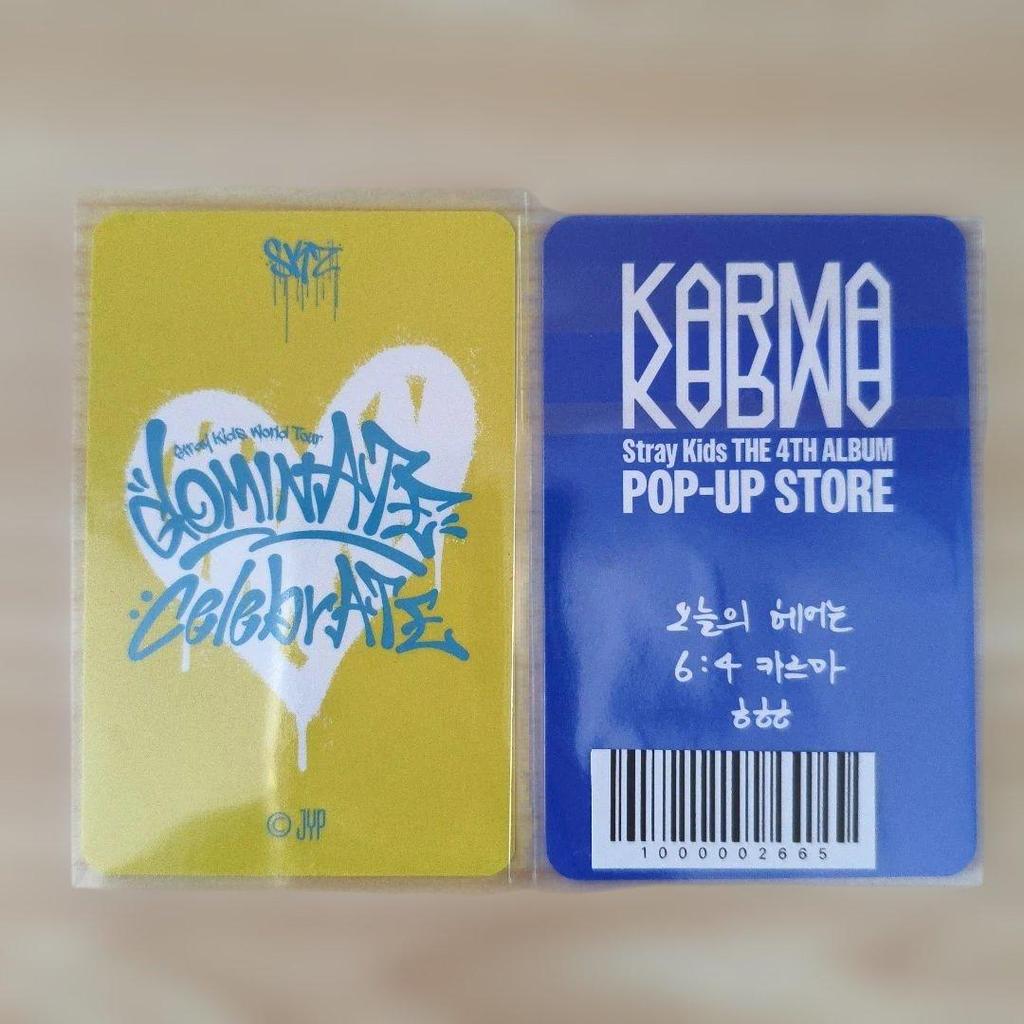 [USED] Stray Kids Ien trading cards (2)