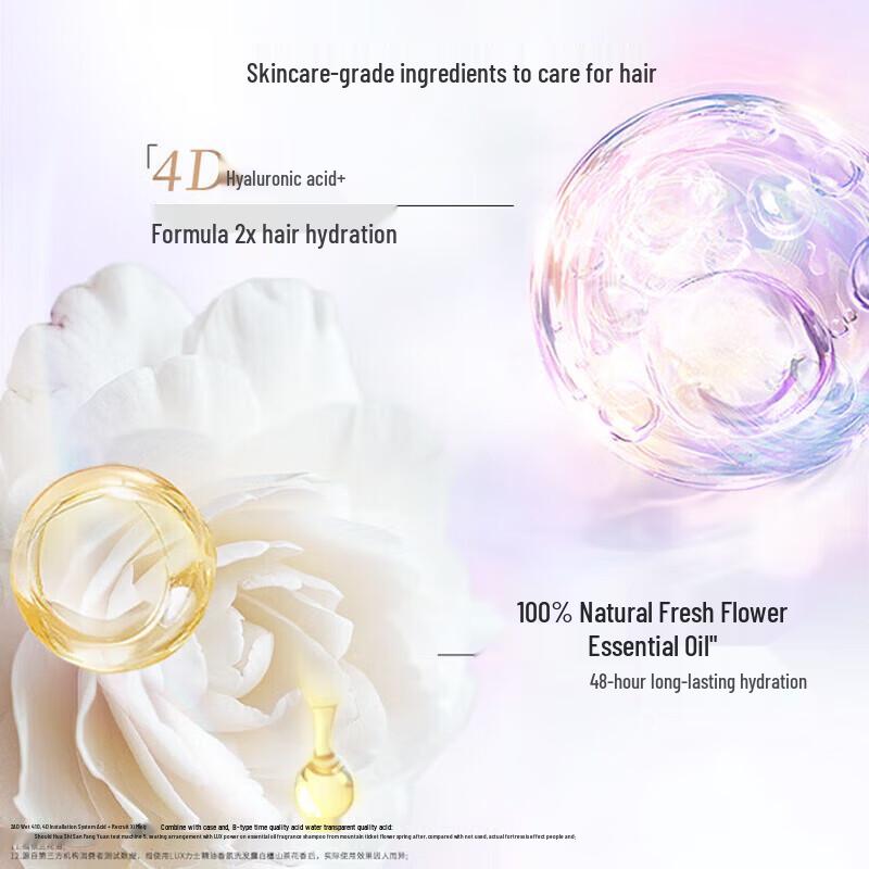 lux Essential Oil Fragrance Shampoo, Sandalwood & Camellia, 2 X 470g