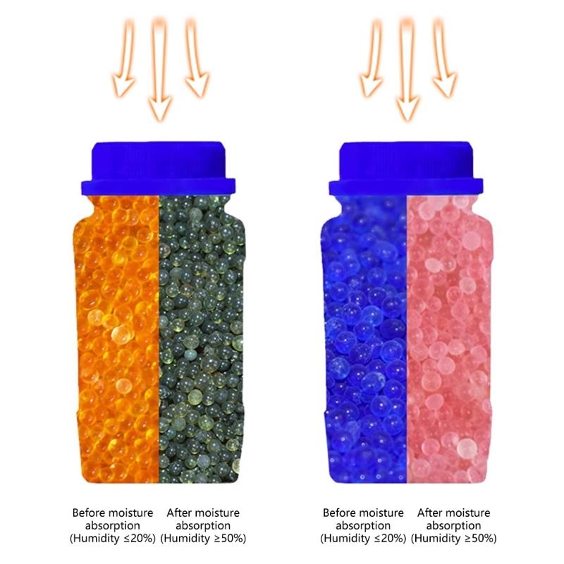 Efficient Silica Gel Desiccant Box Moisture Absorbers for 3D Printer Filaments In Multiple Color and Small Size