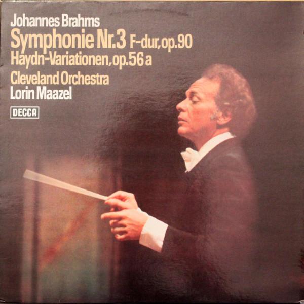 

LP Record JOHANNES BRAHMS THE CLEVELAND ORC Symphonie Nr. 3 FDur Op. 90 Hay 642453 Decca 1977 Germany Classical Used