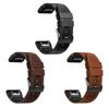 Quick Release 22/26mm PU Leather+Silicone Strap For Garmin Forerunner 955 945 Instinct Marq Epix Gen 2 Descent G1 Band Bracelets