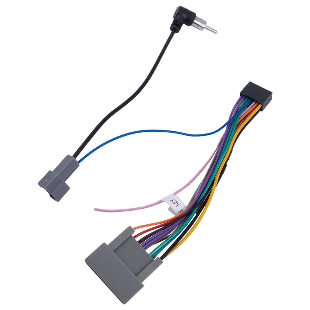 Navigation Power Cord Power Cord 16PIN Adapter Car Audio DVD Player