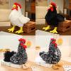 Plush Rooster Toy With Pp Cotton Filling For Childrens Gift And Collection