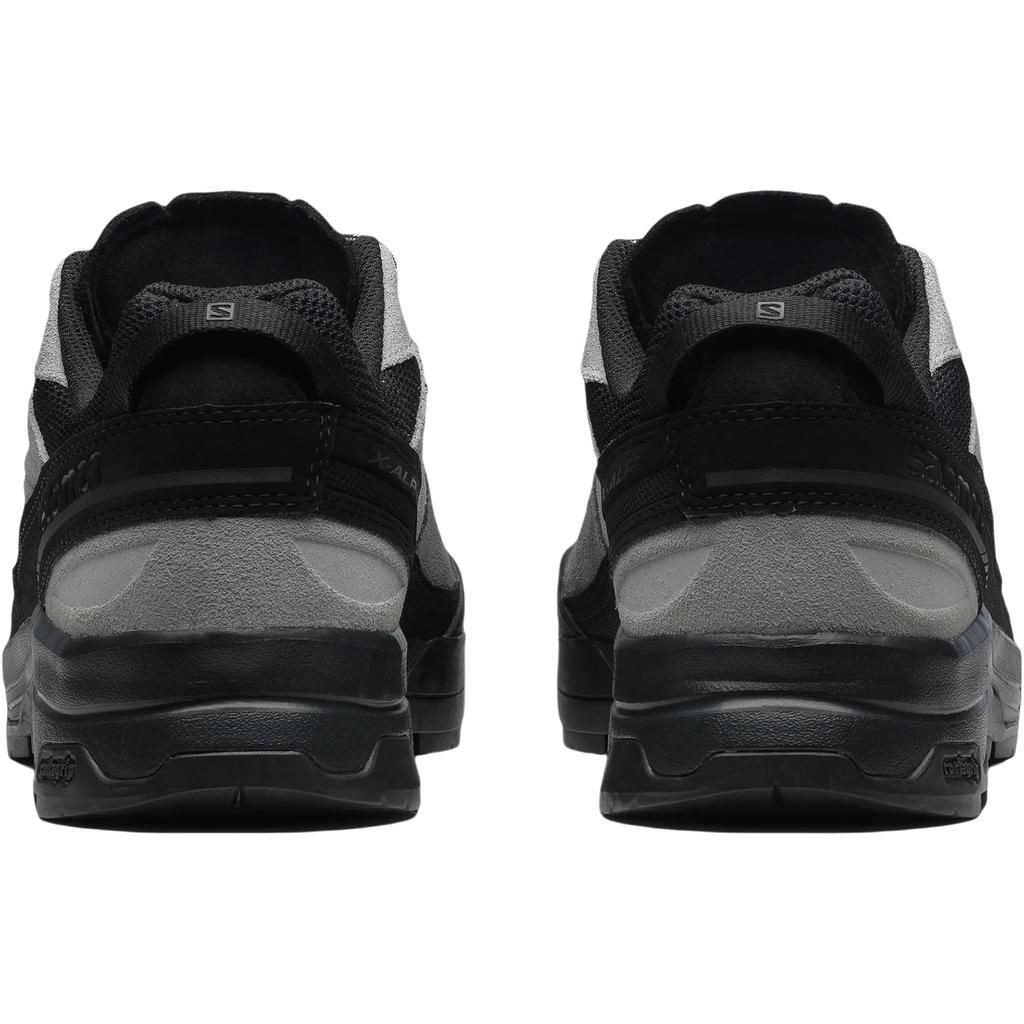 SALOMON X-Alp Fabric Synthetic Leather Comfortable Low-Top Hiking Shoes Unisex Hiking Shoes Black Gray 478058