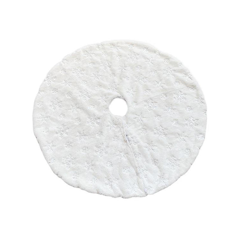 

Ковер под елку Юбка для елки Коврик Под елку Креативные Праздничные Рождественские Украшения для Дома Снежинка 78cm серебряный