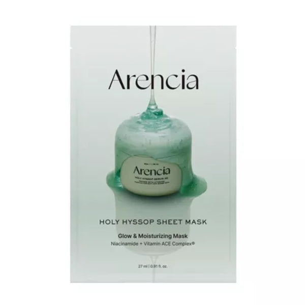 

ARENCIA Holly Hyssop Sheet Mask - 1pack (5pcs)