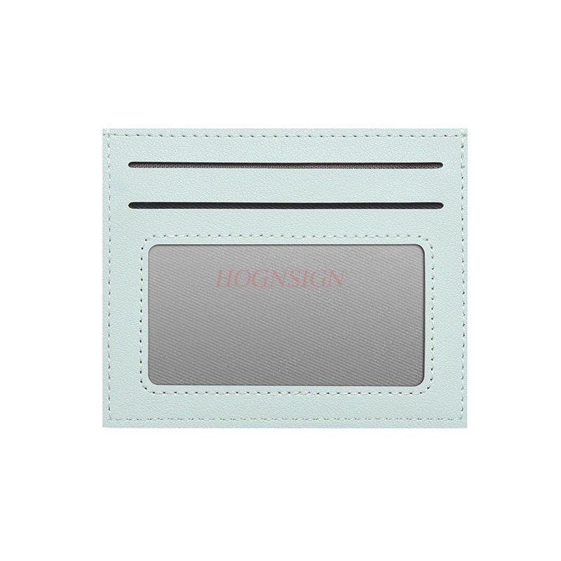 1pcs Women's Compact Ultra-Thin Mini Card Wallet, Adorable Minimalist Driver's License Card Holder & Coin Purse