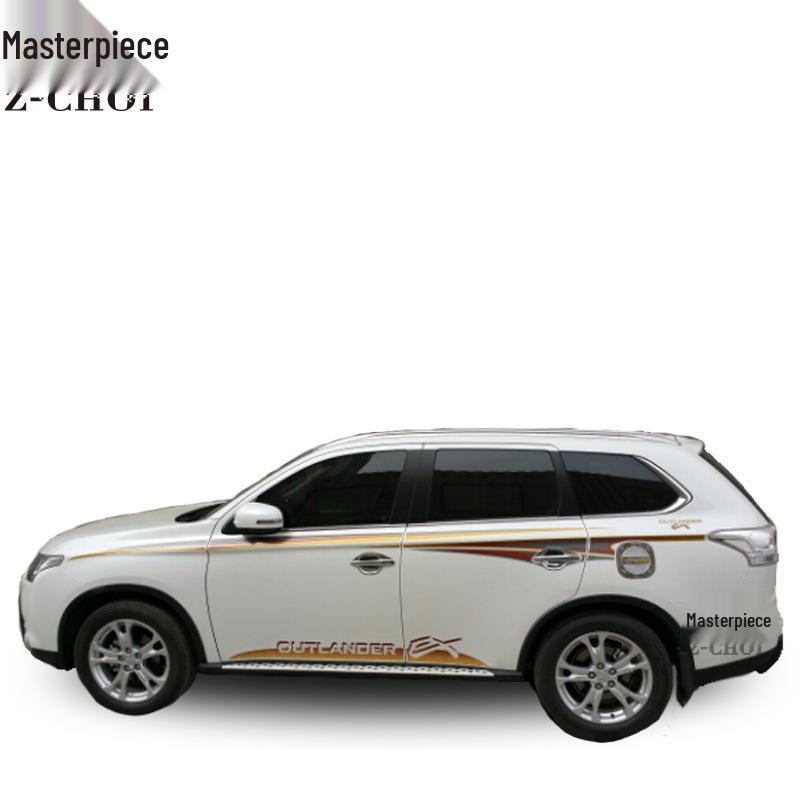 08-20 Pajero Sport Vlastní Samolepky Pruhů Karoserie