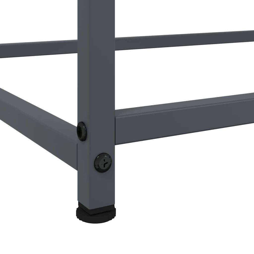 Sideboard Anthracite 100.5x39x107 Cm Steel