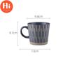 Hi Nordic Ceramic Retro Coffee Mug Simple Office Tea Cup Coarse Pottery Handmade Breakfast Milk Mug Couple Drinkware
