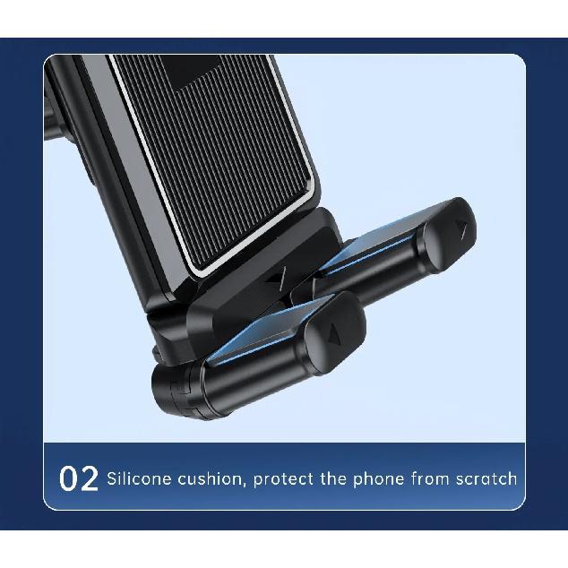 Universele Houder voor Autoventilatie, Stand Compatibel met 7" - 12.9" Tablets iPad, 4" - 7" Opvouwbaar Scherm/Recht Paneel Telefoon