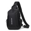 Fashionable Men's Chest Bag High-end Waterproof Crossbody Bag Casual Light Commuter Shoulder Bag