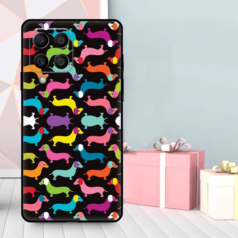 

Cute Dachshund Sausage Dog Case For Samsung Galaxy M36 M12 M52 M06 M16 M56 M33 M15 M55 M31 M13 M14 M53 M32 M35 M34 M54 Samsung M31