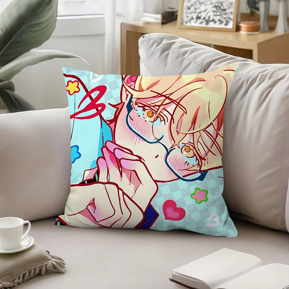 Anime Alien Stage Throw Pillow Covers Pattern Cushion Cover Suitable For Sofa Bedroom Car Pillow Cover