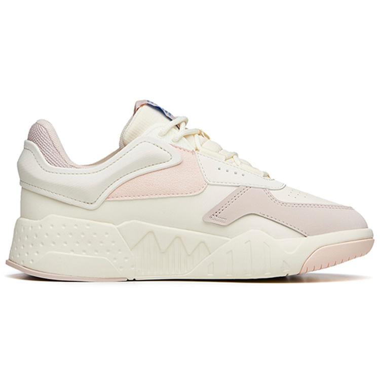 Anta Life Collection Low top Skateboard Shoes Women's White Gray 922138051-3