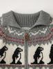 Sseomweeobeoteo Penguin Cowhichan Zip-Up - Gray