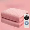 Solid Color Electric Blanket Single and Double Automatic Power-off Mattress 220V Temperature Regulating Velvet Electric Blanket