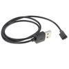 2 Pin USB Watch Charging Cables Base Black