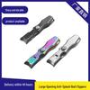 Large Opening Thick Nail Clipper with Anti-Splash Stainless Steel, Manicure Set In Tin Box