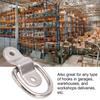 Set of 10 D-Ring Tie Downs, KIMISS Iron Tie Down Anchors Multi-functional High Strength