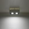 Plafon Zircon 2 Gu10 Biały  Lumilo 00.155.67